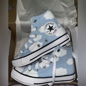 Converse Chuck Taylor All Star Cloudy Girls' High-Top Shoes 11c (NEW)